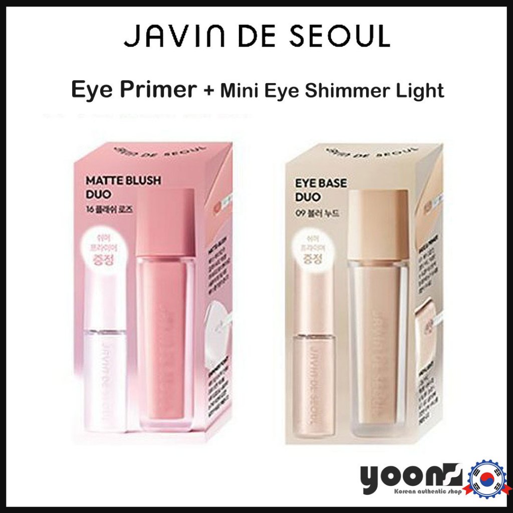 [JAVIN DE SEOUL] Eye Primer + Mini Eye Shimmer Light_จากเกาหลี