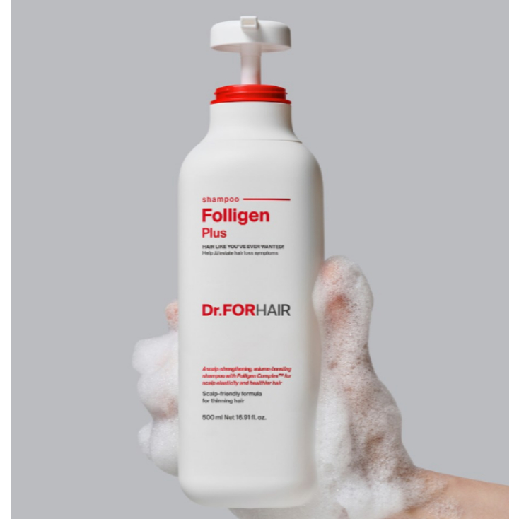 [Dr.FOR HAIR] Folligen Shampoo Plus+ (500ml )