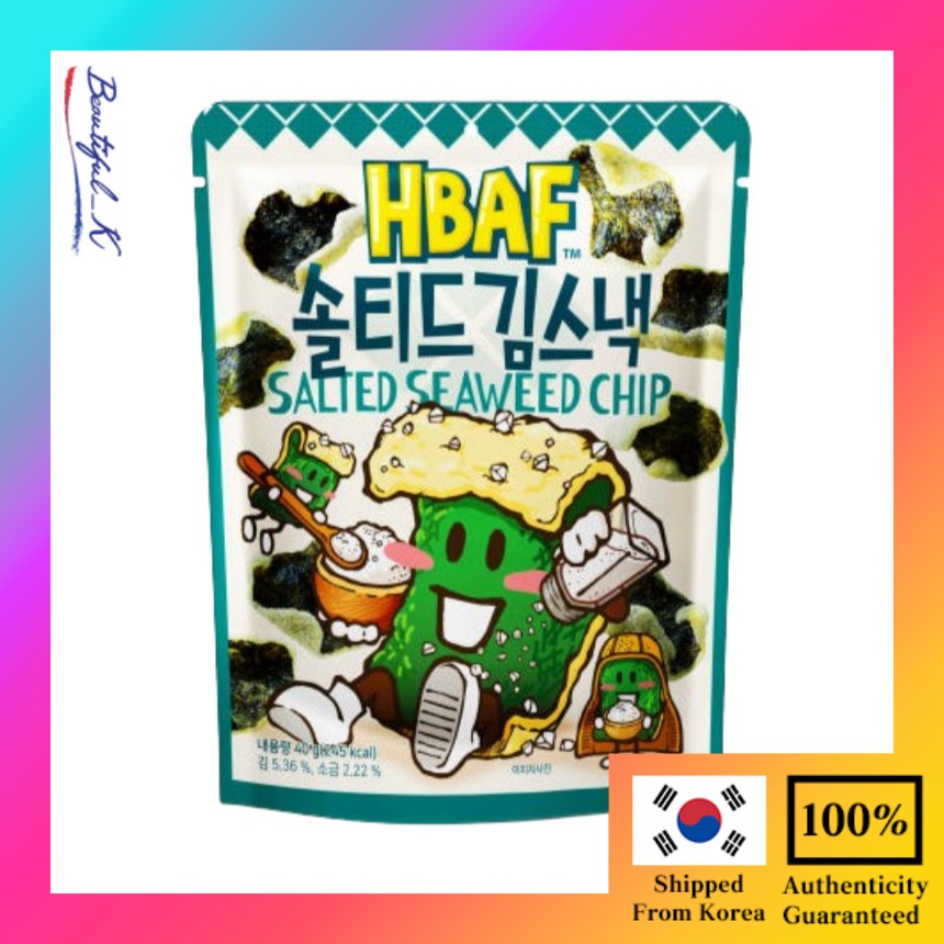 Hbaf ขนมสาหร่ายเค็ม 40g _Beautiful_K