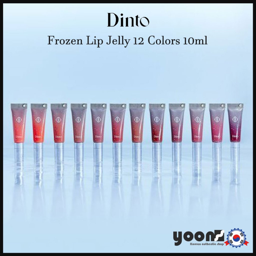 [Dinto] Frozen Lip Jelly 12 Colours 10ml_จากเกาหลี