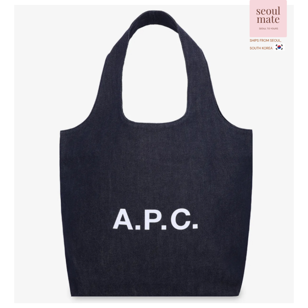[จากเกาหลี] APC Ninon Tote Bag - Indigo / COCSXM61565IAI
