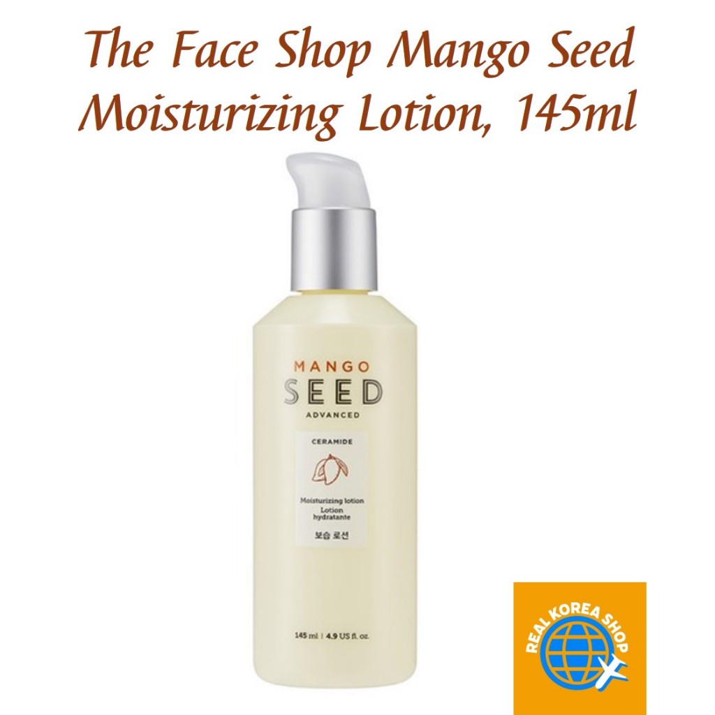 The Face Shop Mango Seed Moisturizing Lotion, 145ml