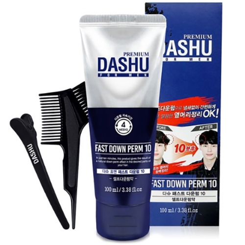 Dashu For Men Fast Down Perm 10 Cream 100ml (Made in Korea) Self Down Perm