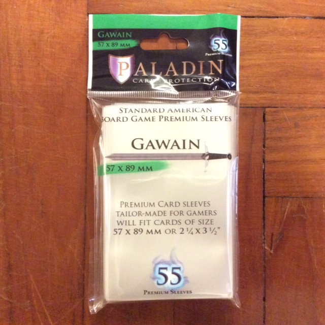 ปลอกการ์ดหนา 55 Paladin Standard ("Gawain") 57x89mm