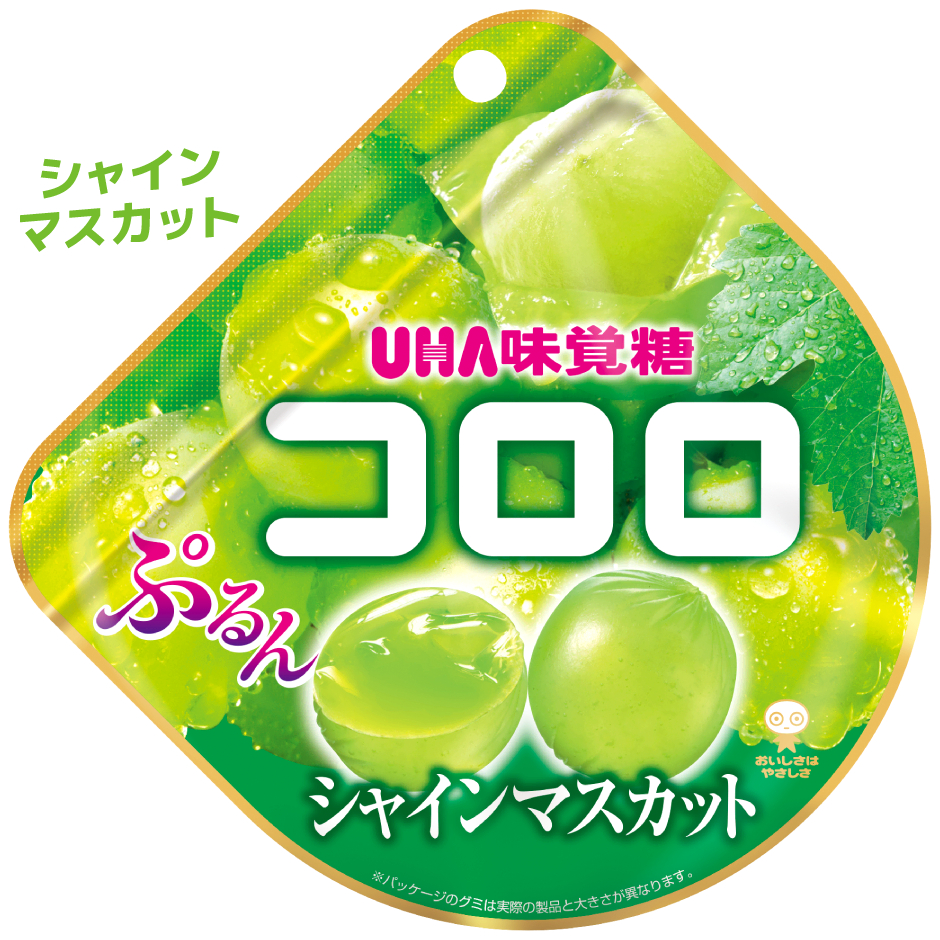 UHA Kororo Fruit Gummy Candy Grape Muscat Peach Pineapple