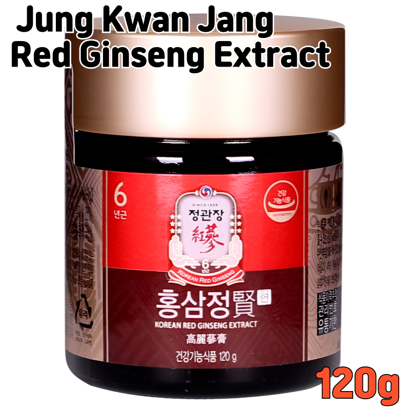 [Jung Kwan Jang] Korean Red Ginseng Extract สารสกัดโสมแดงเกาหลี 120 กรัม