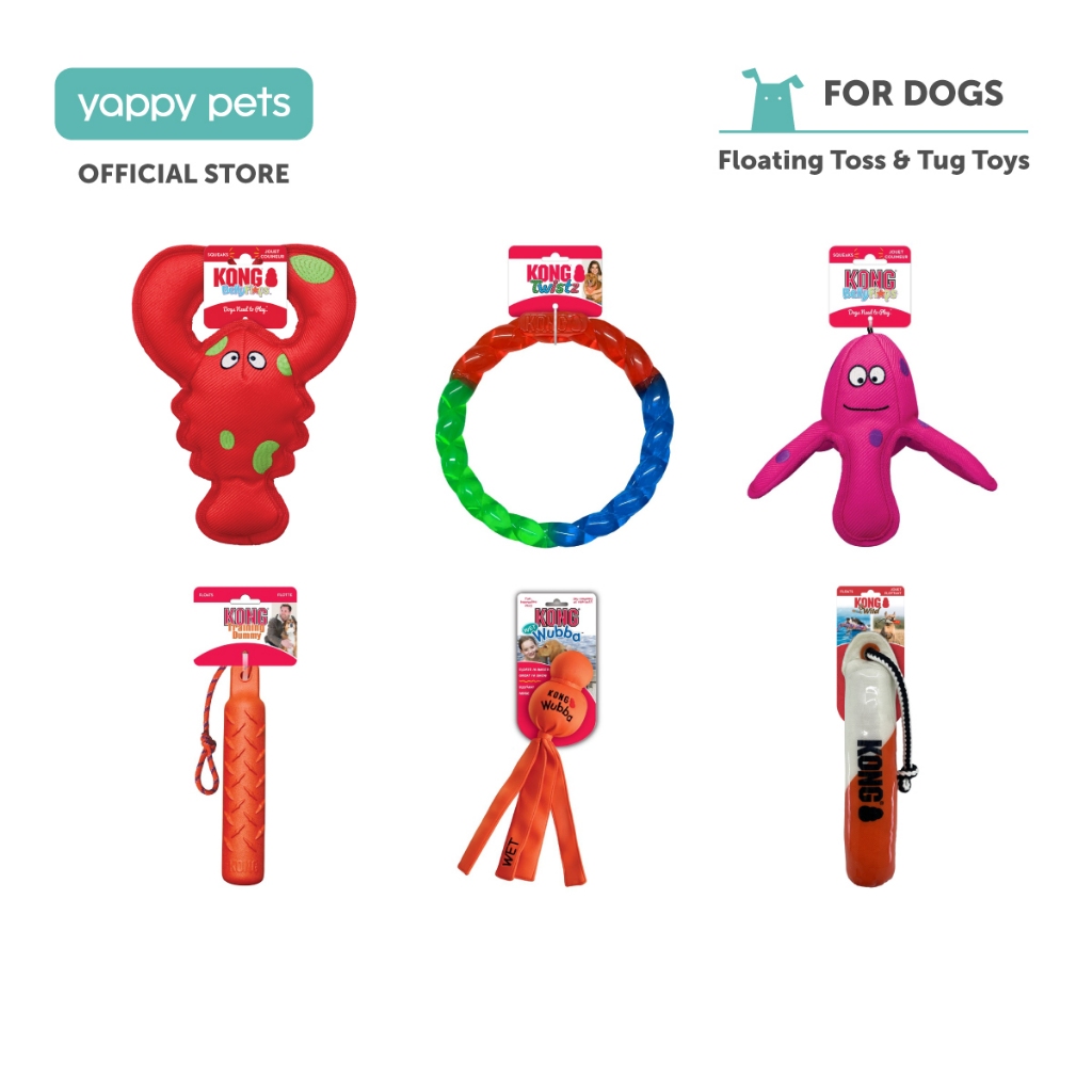 KONG ของเล่นสุนัข Active Playtime Puppy Chew Balls ของเล่นนุ่ม