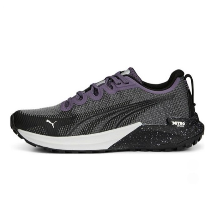รองเท้าวิ่ง PUMA Fast-Trac Nitro 3W (ดํา/ม่วง)