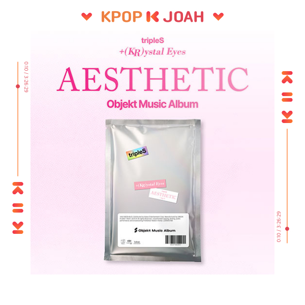 (Objekt Music Album) tripleS [+(KR)ystal Eyes 'AESTHETIC'] Mini Album (24th Jan.2025)