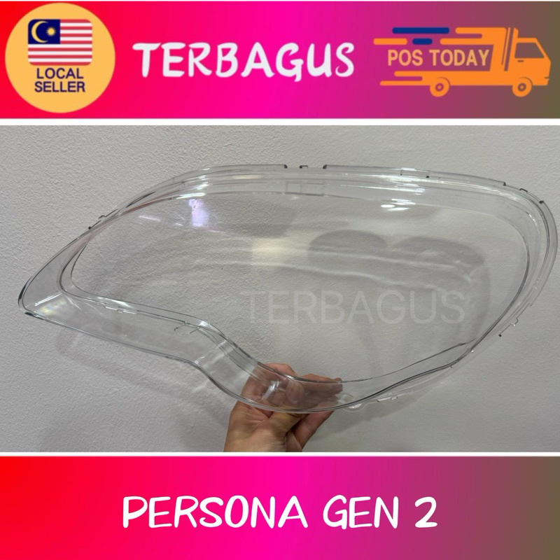 Proton Gen 2 / Persona 2004 - 2015 ไฟหน้าพลาสติกเลนส์ใส ( 1 ชิ้น )