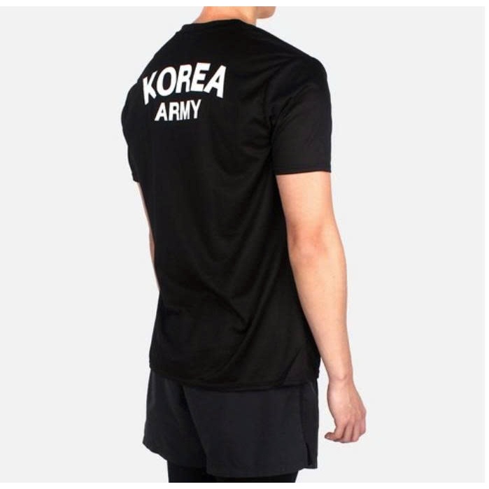 โรกะ เสื้อยืดกองทัพเกาหลี แขนสั้น ระบายอากาศได้ดี รูปที่ 3