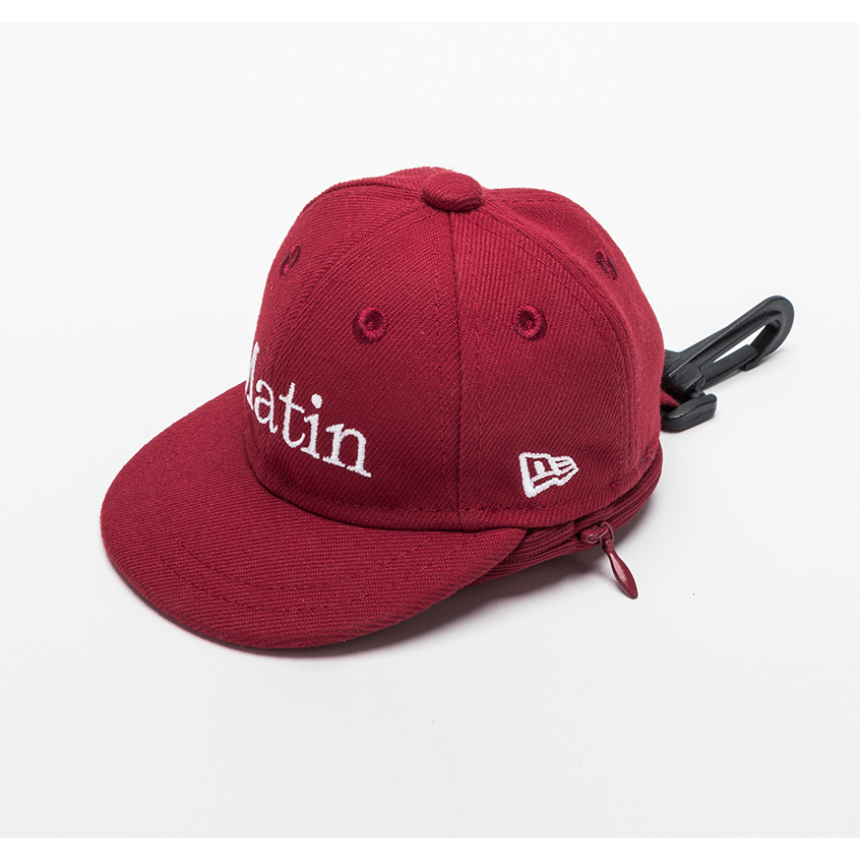 Matin Kim X NEWERA CAP POUCH KEY HOLDER (สีดํา แดง)