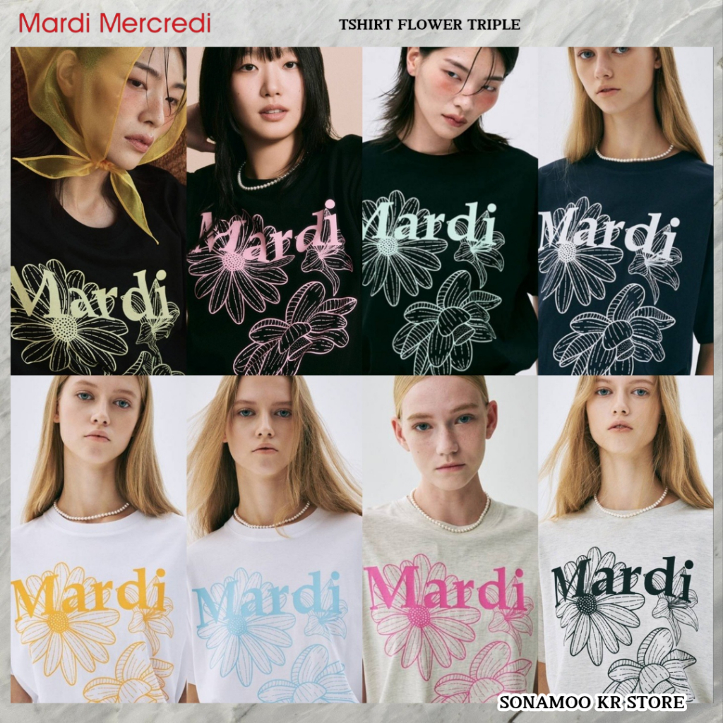 [MARDI MERCREDI] Tshirt Flower Triple