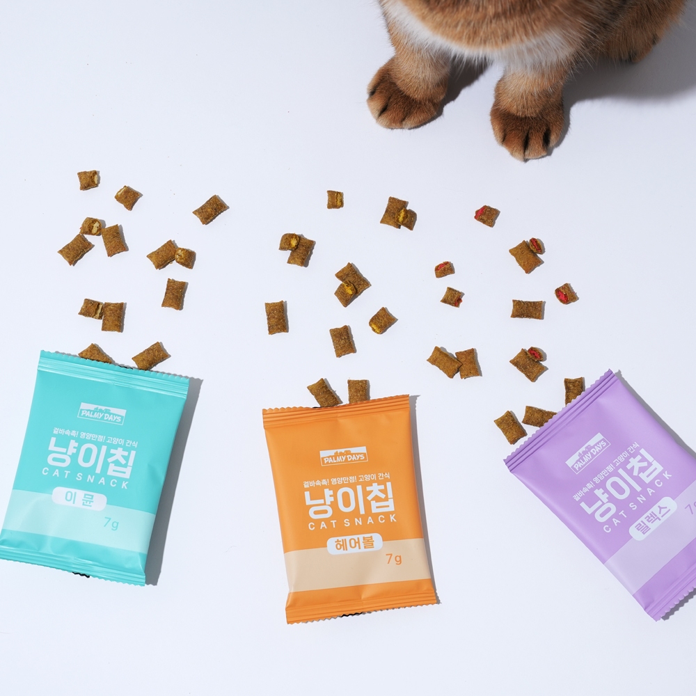 Palmy Days Nayng i chip ขนมแมว 7g*15ea/ 1 ถุง 105g