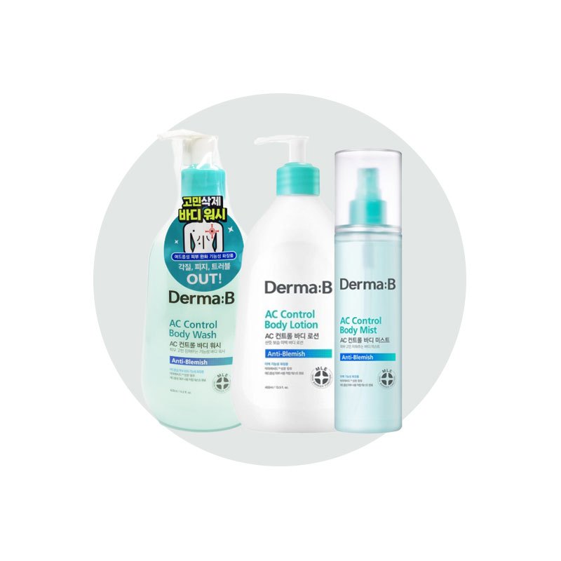 [Derma:B] AC Control Body Mist 200ml / โลชั่น 400ml / ล้าง 420ml