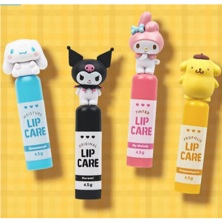 Sanrio Lip Care Balm My Melody Hello Kitty Pochacco Cinnamoroll Kuromi Pompompurin