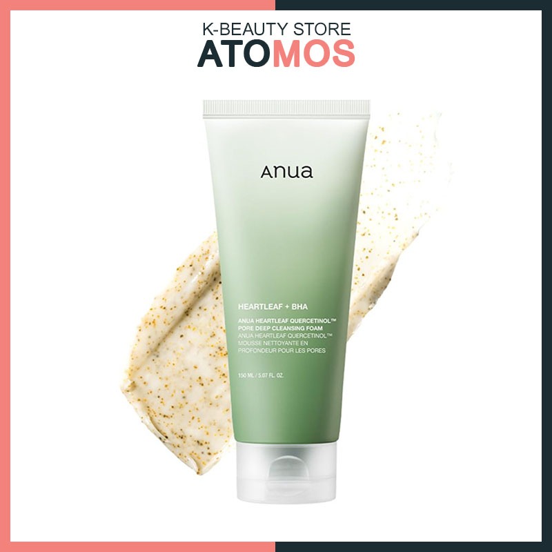 [Anua] Heartleaf Quercetinol Pore Deep Cleansing Foam, Facial Cleanser 150ml