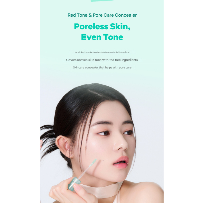 Jo Sung-ah Chochoslab 2.0 คอนซีลเลอร์ 4g Tea Tree Pore Tightening Care คอนซีลเลอร์