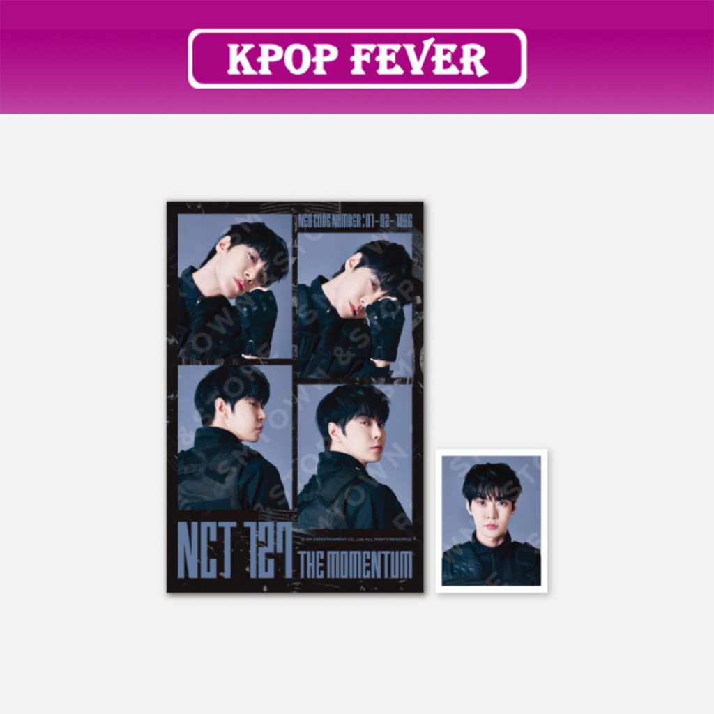 NCT 127 - [NEO CITY : SEOUL – THE MOMENTUM] 4TH TOUR MD / 4 CUT PHOTO + ID PHOTO SET