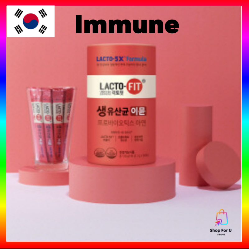 [LACTO-FIT] Lacto 5X Formula Probiotics Immune Zinc 2g X 60p