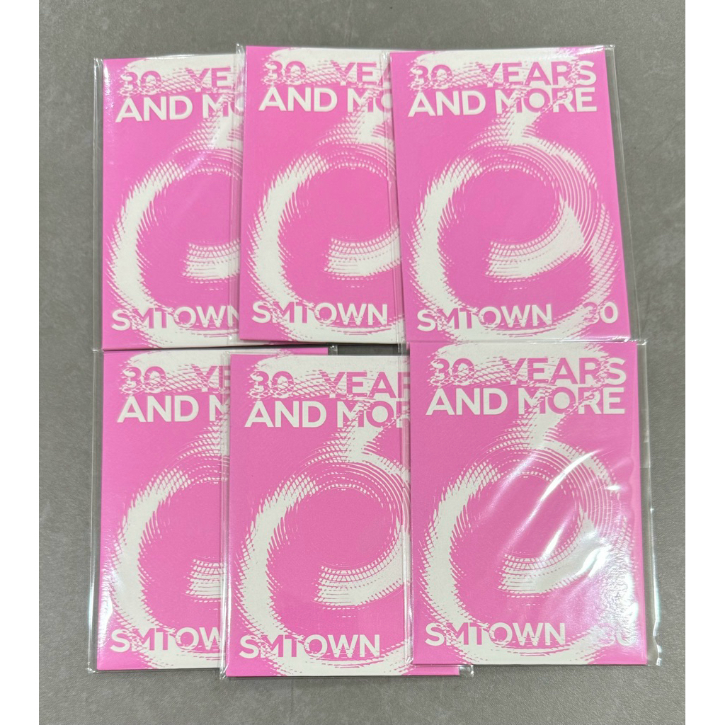 2025 SMTOWN LIVE MD RIZE การ์ดขูดโชคลาภปิดผนึก