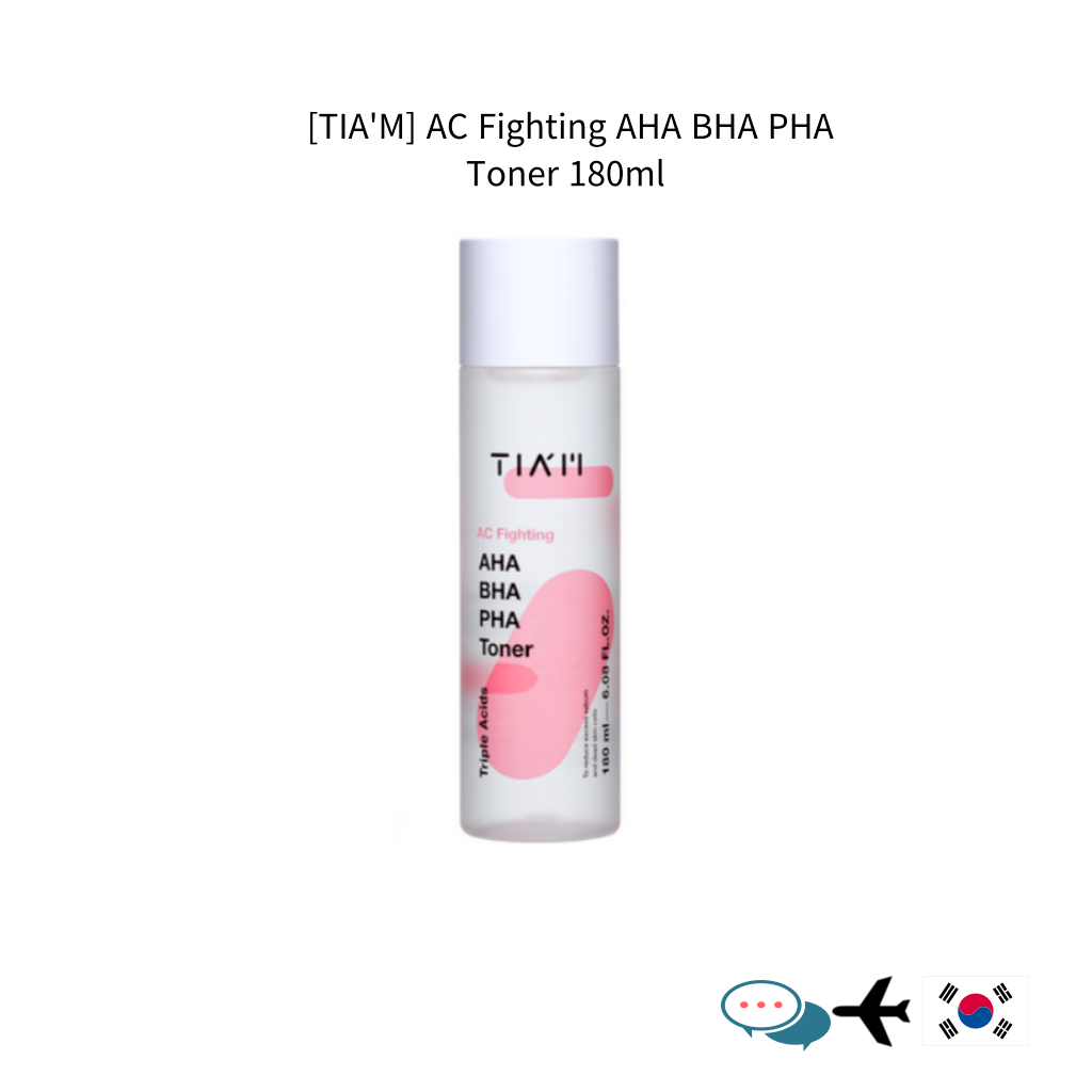 [TIAM] Ac Fighting AHA BHA PHA Toner 180ml