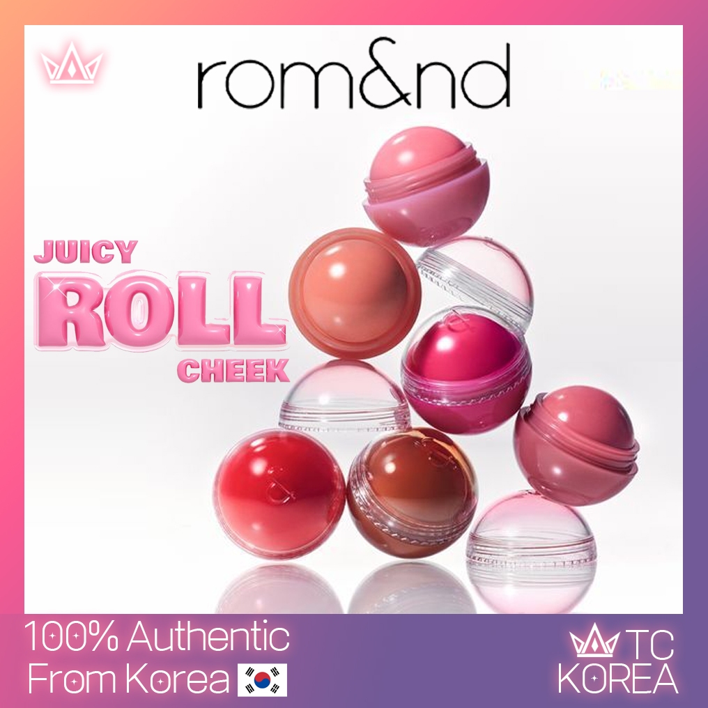 rom&nd <ใหม่!> Juicy ROLL CHEEK 6 สี