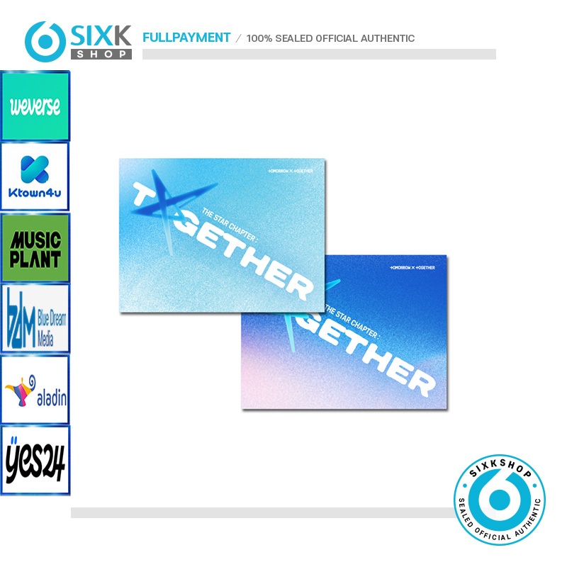 ( POB WEVERSE ALBUM ver ) TOMORROW x TOGETHER ( TXT ) The star Chapter : TOGETHER