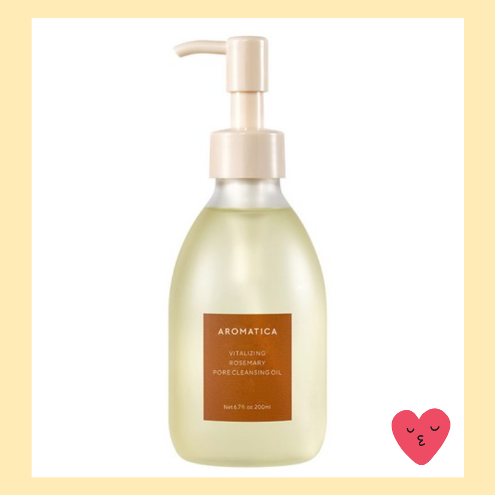 [AROMATICA] Vitalizing rosemary pore Cleanser oil 200ml