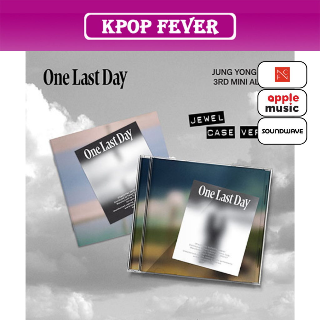 CNBLUE JUNG YONG HWA [One Last Day] JEWEL Ver. / 3th Mini Album