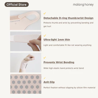 [Malang Honey Official] อุปกรณ์พยุงข้อมือและนิ้วโป้ง – แบบถอดได้ สำหรับคุณแม่ตั้งครรภ์/หลังคลอด (มีให้เลือก 2 สี - สีดำ, สีเบจ)