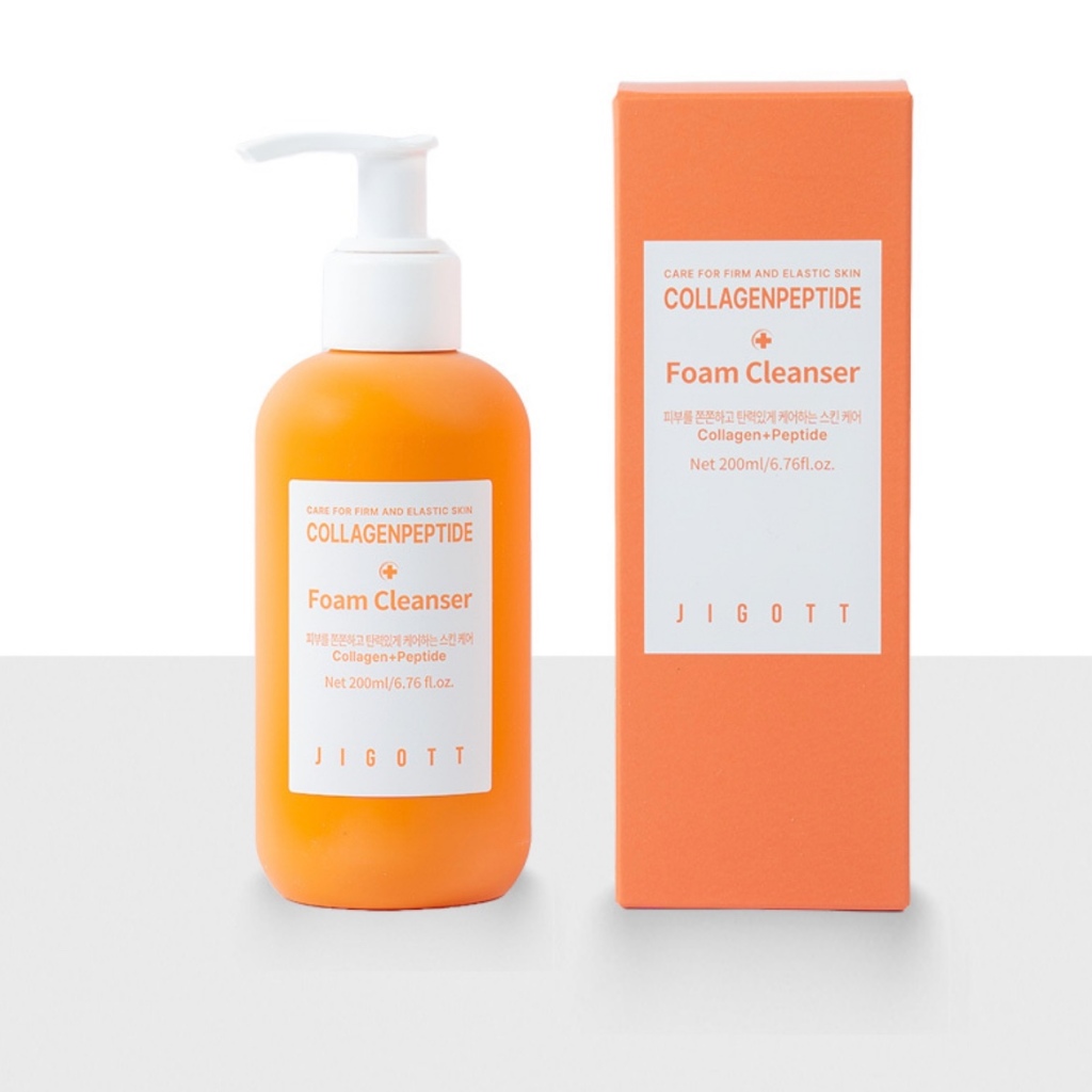 จิgott Collagen Peptide Foam Cleanser 200ml