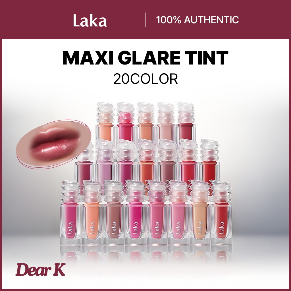 [LAKA] Maxi Glayer Tint 3.8g 20 สี Glassy Glow