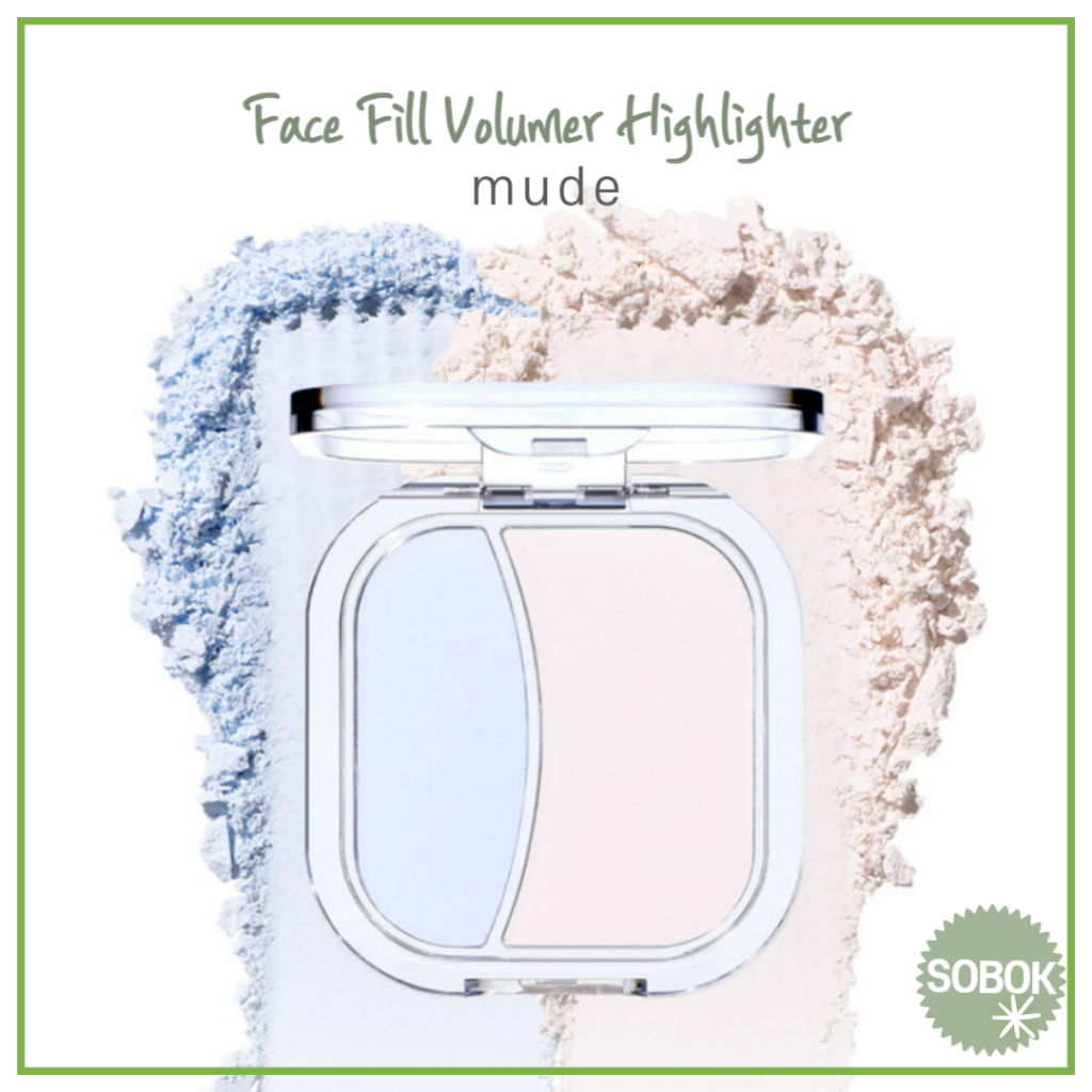 [mude] Face Fill Volumer Highlighter 8 สี 4.8g แป้งวอลลุ่ม Highlighter ราคา ถูกที่สุด ดีลบีเคเค