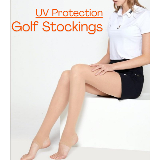 Dalat Golf ถุงน่อง 30D UV Protection สำหรับน่องและต้นขา ที่มีการบีบอัด สไตล์ leggings