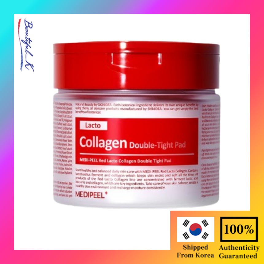 [MEDIPEEL] แลคโตคอลลาเจน ดับเบิ้ล แพดแน่น 70 แผ่น _Beautiful_K