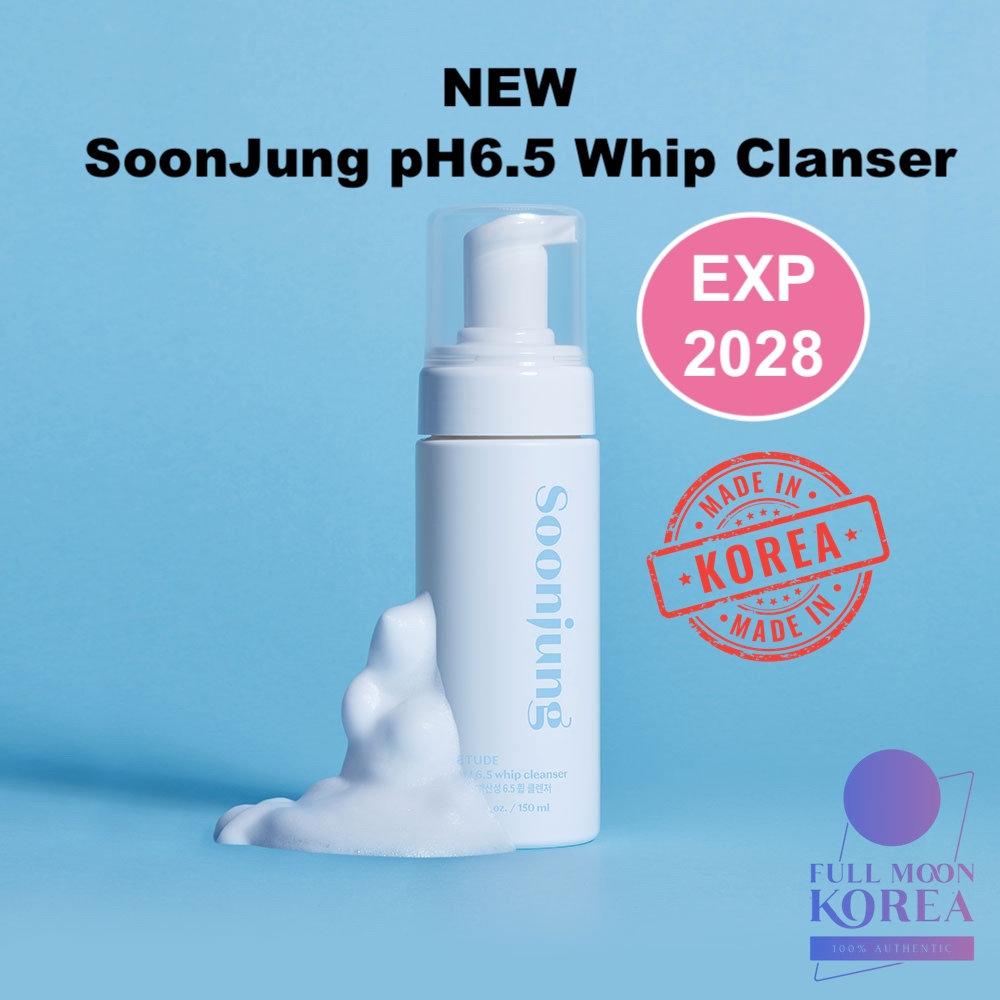 [Etude House] Soon Jung pH 6.5 Whip Cleanser 150ml 250ml/ Soonjung
