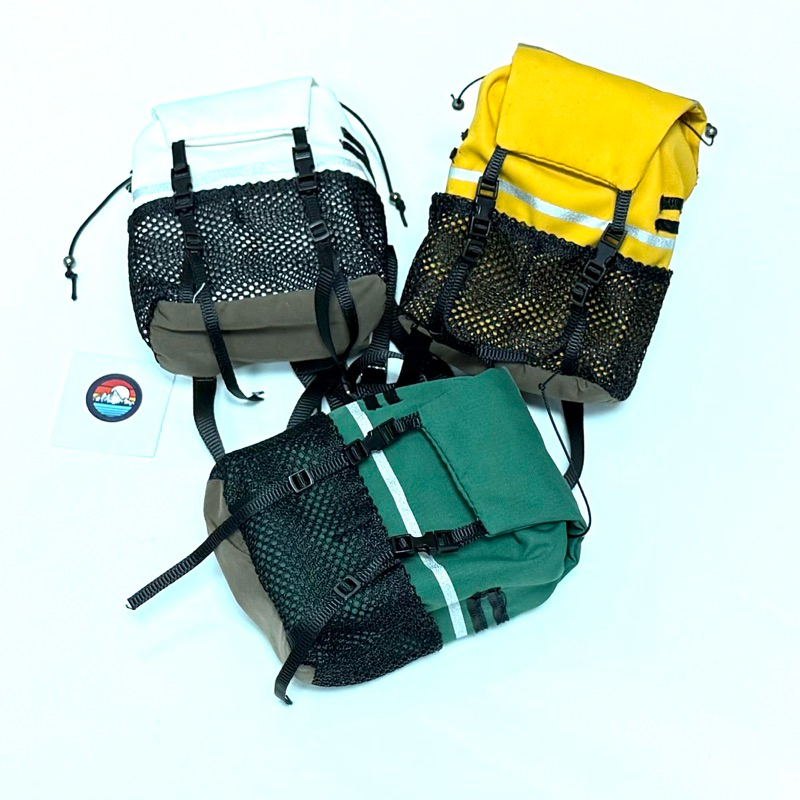 RC Scale อุปกรณ์เสริมกระเป๋าเป้สะพายหลังจําลองสําหรับ 1/8 1/10 RC Crawler