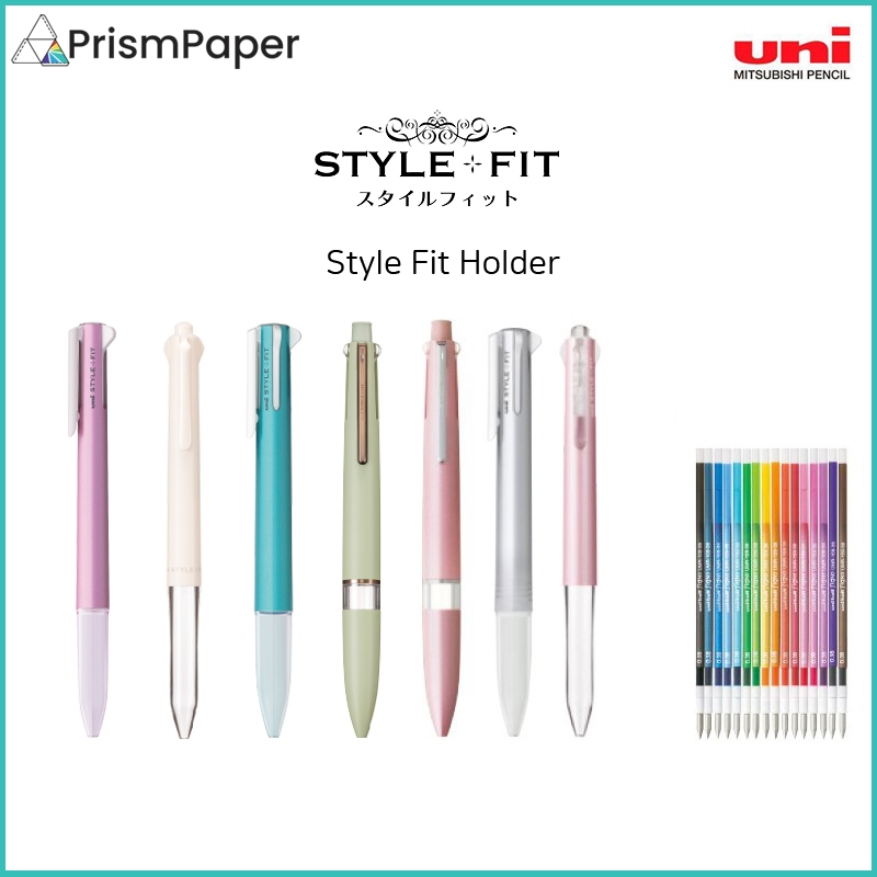 Uni Mitsubishi Style Fit Holder 3 / 4 / 5 Slot Pen Holder Meister 5-Color Pen / Mechanical Pencil Holder made in japan