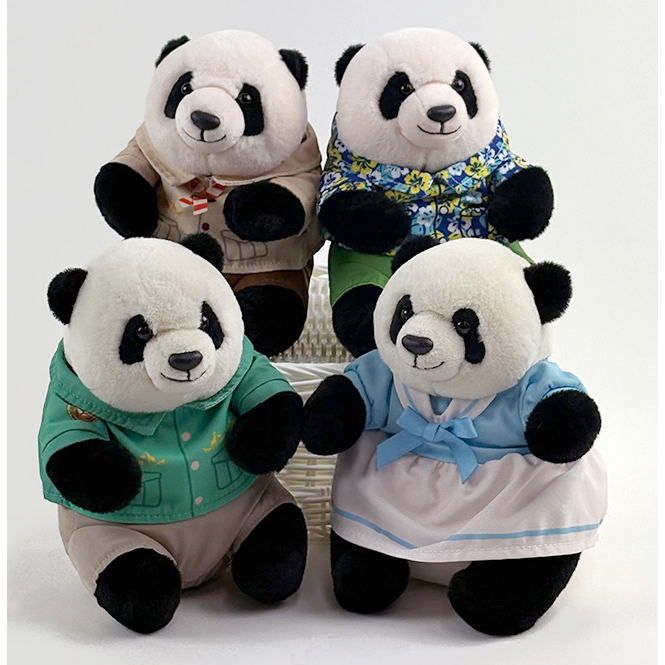 ตู้เสื้อผ้าตุ๊กตา Everland FuBao – ตู้เสื้อผ้าแต่งตัว Panda Cast Edition
