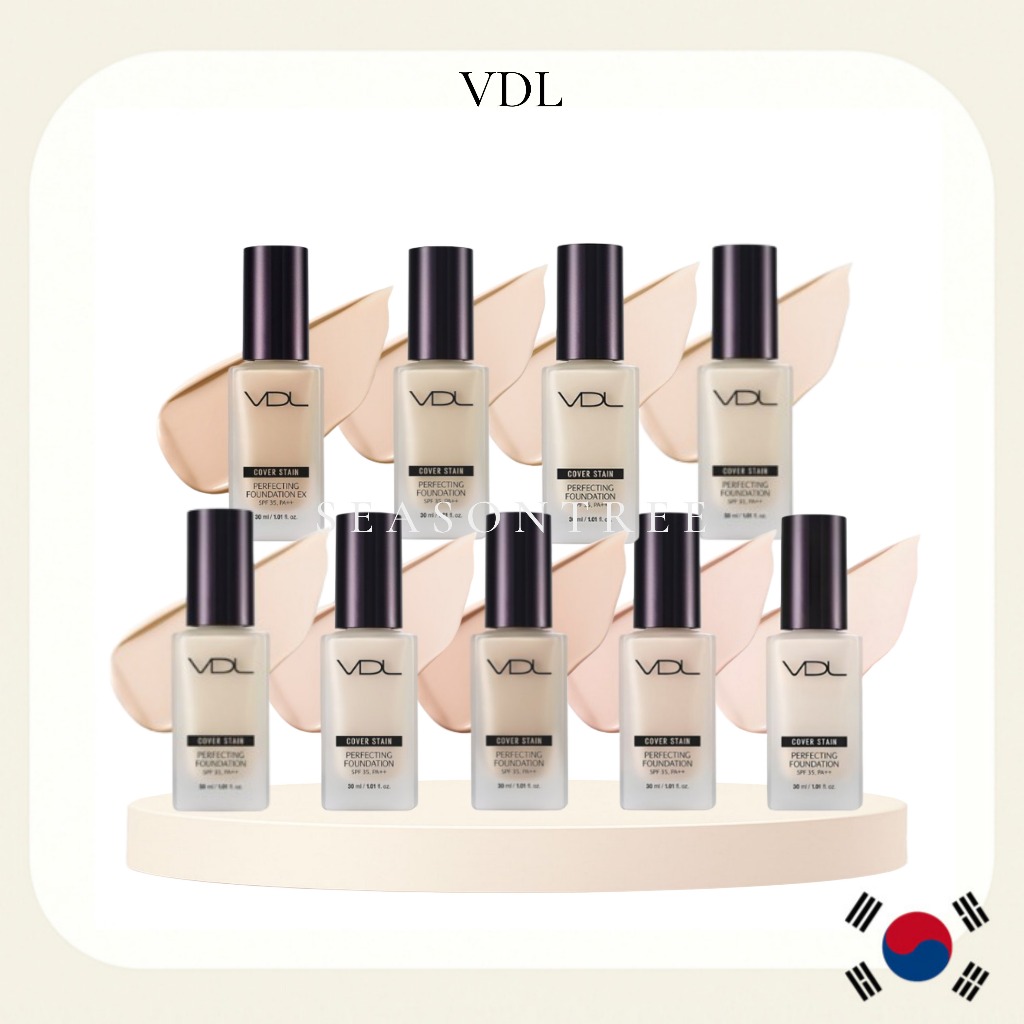 [VDL] Cover Stain Perfecting Foundation – 24H High Coverage Matte Base | 8 เฉดสี