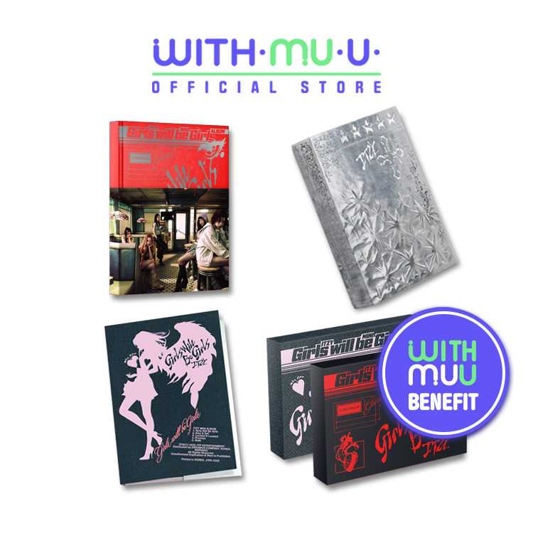 [พร้อมส่ง] ITZY - Mini Album [ Girls Will Be Girls ] [อัลบั้ม ITZY] (Withmuu POB)