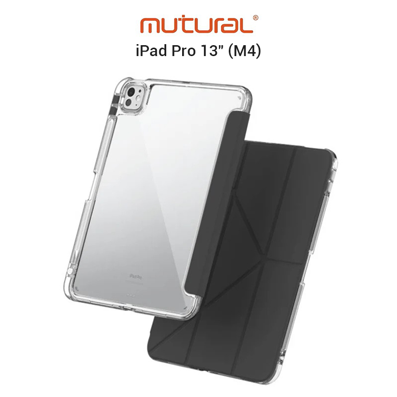 Mutural iPad Pro 13 นิ้ว (M4) Clear Pro Case เคส iPad Pro เคส iPad ที่วาง iPad