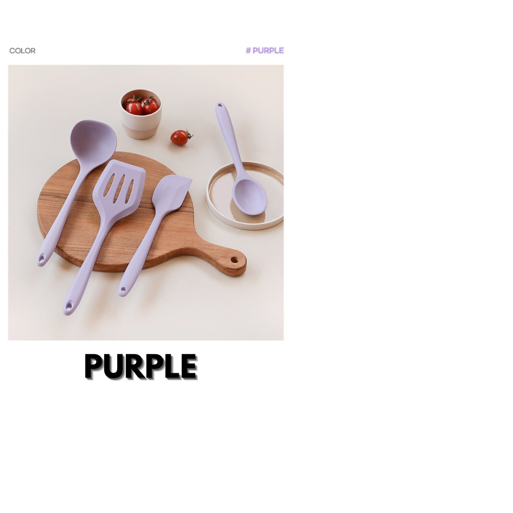 Made in Korea ชุดเครื่องครัวซิลิโคน 4 ชิ้น ใช้ง่าย ทนร้อน รูปที่ 8