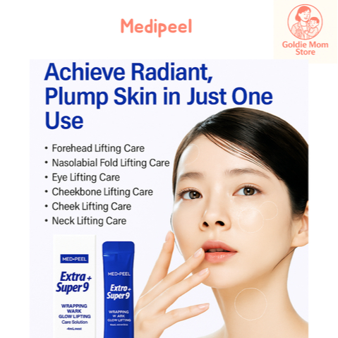 MEDI-PEEL Extra Super 9 Plus Glowing Lifting Wrapping Mask (4ml  4ea)