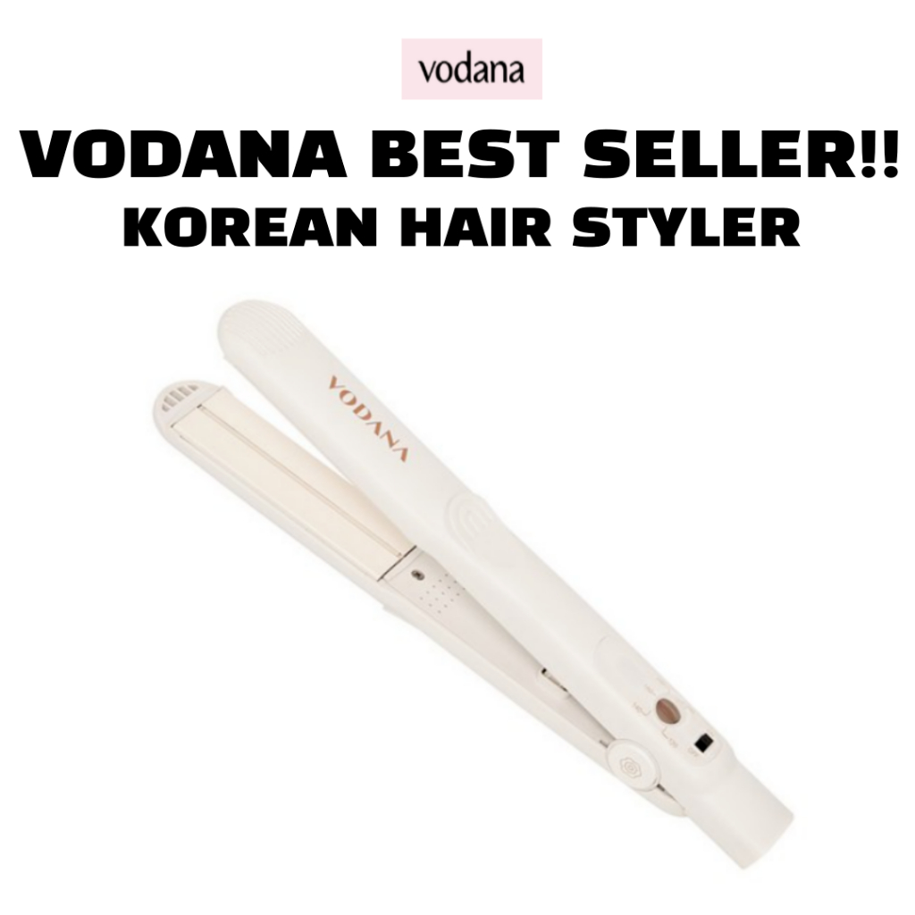 VODANA SoftBar Flat Hair Iron V24KV1FL1G25 – เครื่องหนีบผมจานเซรามิกกว้าง | เครื่องมือจัดแต่งทรงผมเก