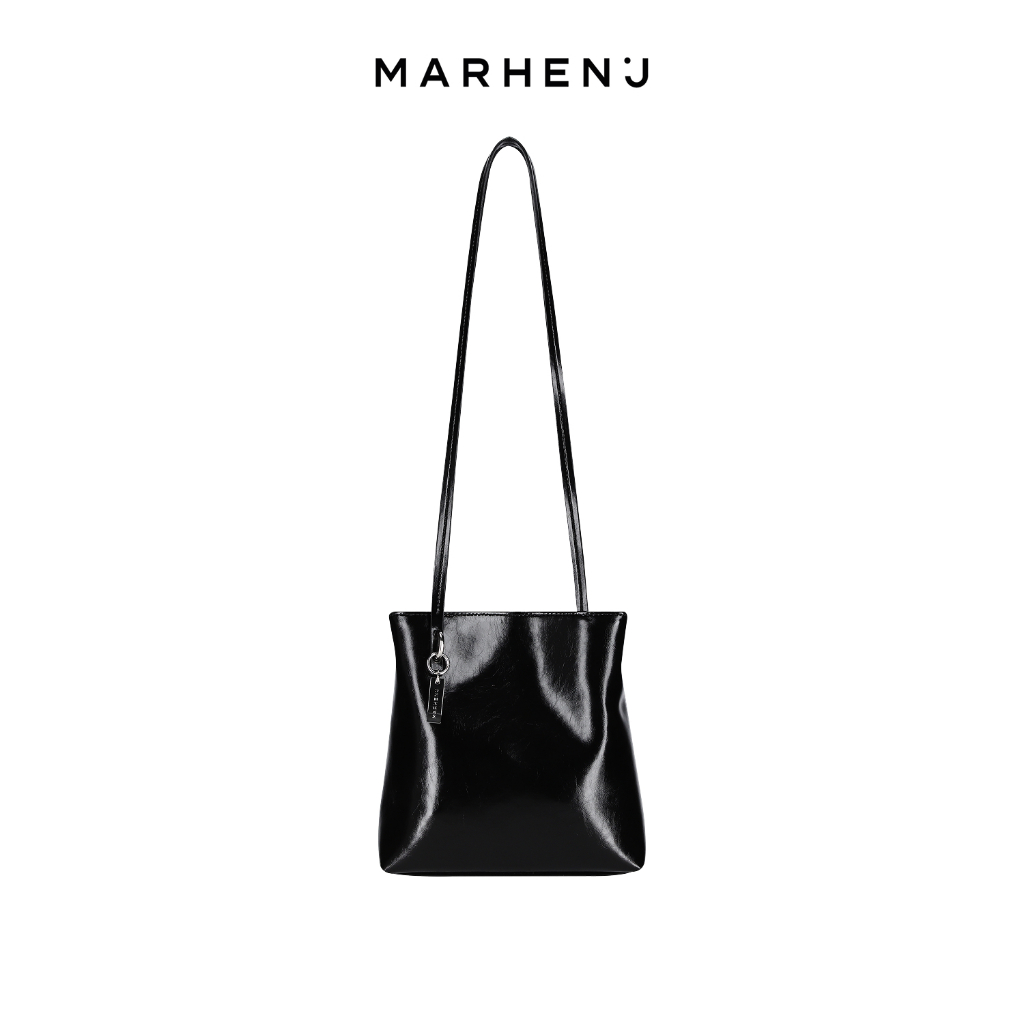 MARHEN.J Lome Bag Vegan Leather Elegance Classic Shoulder Bag 3 สี - Oatmilk / Brown / Black