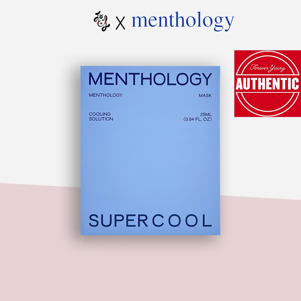 MENTHOLOGY Super Cool Mask_25ml*5 sheets