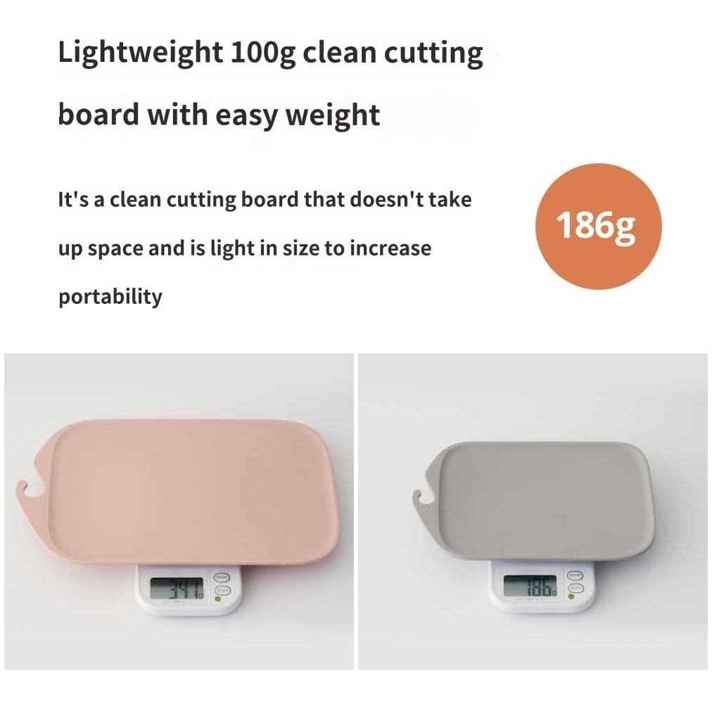 [Modori] NEW Neat Cutting Board TPU- ผลิตภัณฑ์เดี่ยวขนาดเล็กสำหรับเตรียมอาหารทารก | อุปกรณ์ครัวที่ทนทาน เป็นมิตรกับสิ่งแวดล้อม และมีสไตล์ - รูปที่ 2