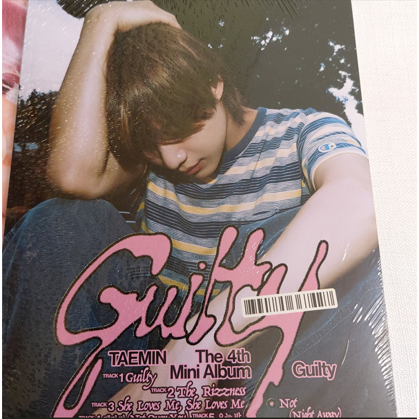 [TAEMIN] Guilty – มินิอัลบั้มที่ 4 (Photobook Ver. | Guilty / Rizz / ชุด)